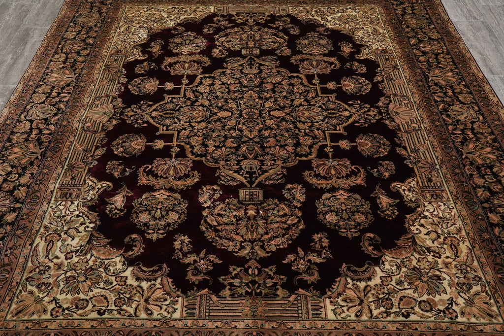 8 x 10 Quality Jaipur Rug Rich Dense Burgundy Wool #PIX-10106