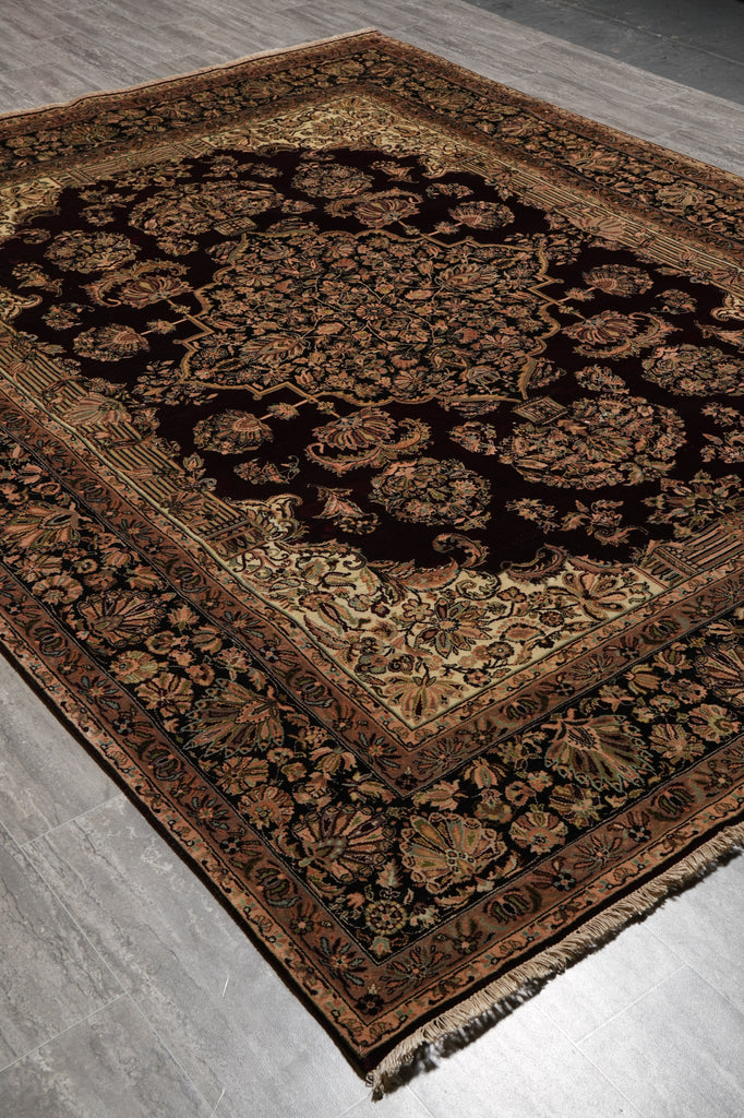8 x 10 Quality Jaipur Rug Rich Dense Burgundy Wool #PIX-10106