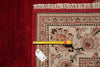 Load image into Gallery viewer, 10 x 14 Red White Ivory Rug 17526