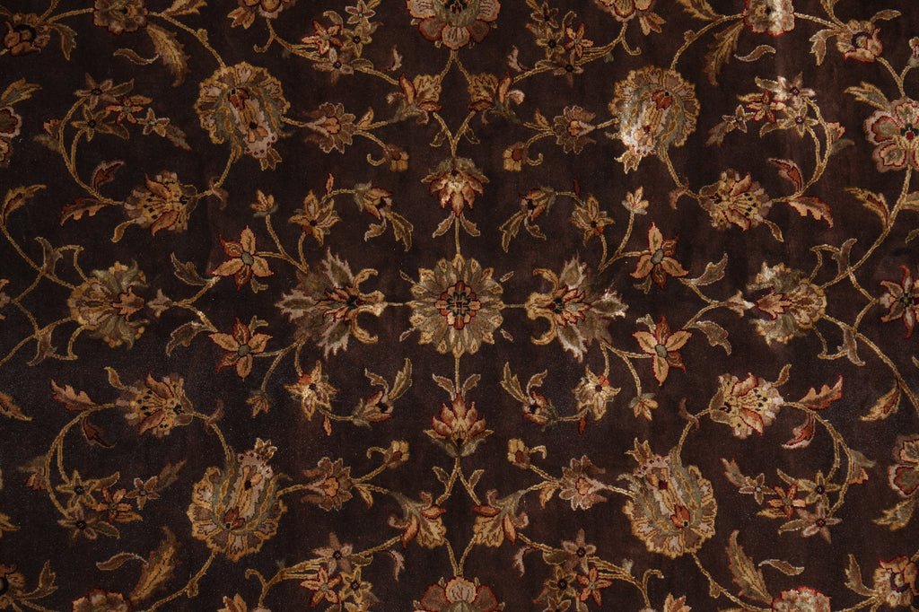 10 x 10 Feet Square Quality Wool and Silk Rug #PIX-805-07
