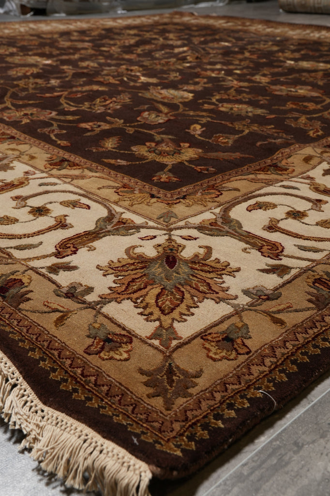 10 x 10 Feet Square Quality Wool and Silk Rug #PIX-805-07