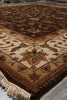 Load image into Gallery viewer, 10 x 10 Feet Square Quality Wool and Silk Rug #PIX-805-07