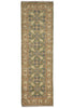 Load image into Gallery viewer, 3.2 x 10' Feet Runner Green Chobi Zigler Handmade Wool Chotan Carpet