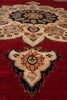Load image into Gallery viewer, 10 x 14 Red White Ivory Rug 17526