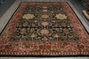 Load image into Gallery viewer, 10 x 12 Black Handmade Luxurious Softness Agra Rug 23981