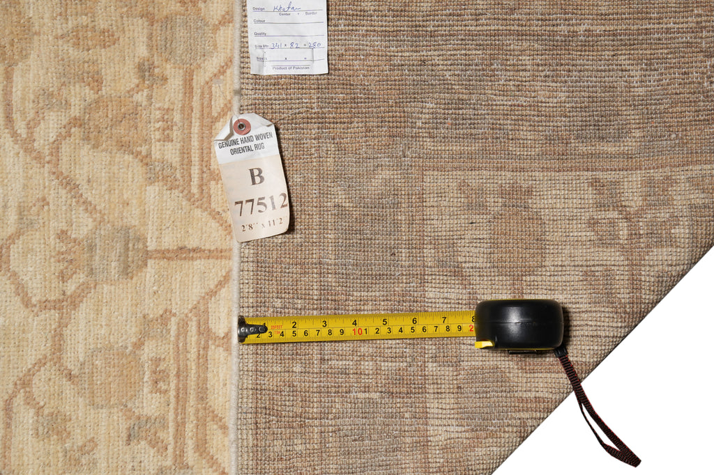 2.8 x 11' Feet Oushak Runner Handmade Wool #B-77512