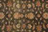 Load image into Gallery viewer, 8 x 9.6 Moss Green Chobi Peshawar Rug #PIX-804-35