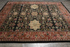 Load image into Gallery viewer, 10 x 12 Black Handmade Luxurious Softness Agra Rug 23981