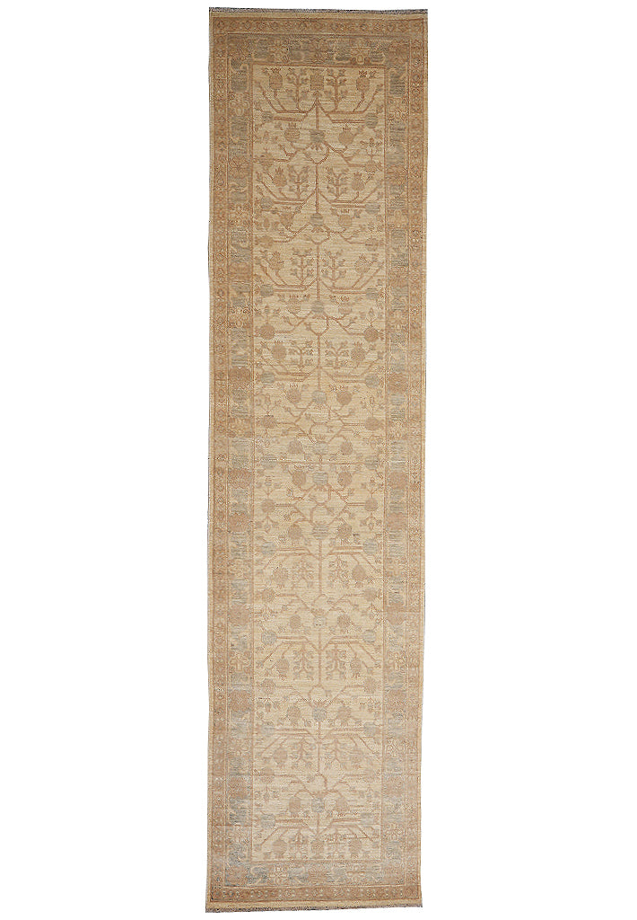 2.8 x 11' Feet Oushak Runner Handmade Wool #B-77512