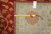 Load image into Gallery viewer, 8.9 x 11.9 Zigler Rug Coral Red With Gold Handmade Rug #5071