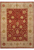 Load image into Gallery viewer, 8.9 x 11.9 Zigler Rug Coral Red With Gold Handmade Rug #5071