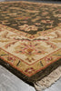 Load image into Gallery viewer, 8 x 9.6 Moss Green Chobi Peshawar Rug #PIX-804-35