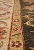 Load image into Gallery viewer, 8 x 9.6 Moss Green Chobi Peshawar Rug #PIX-804-35
