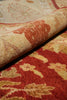 Load image into Gallery viewer, 8.9 x 11.9 Zigler Rug Coral Red With Gold Handmade Rug #5071