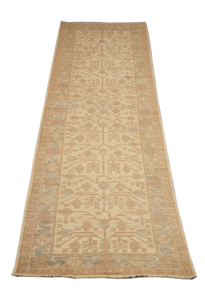 2.8 x 11' Feet Oushak Runner Handmade Wool #B-77512