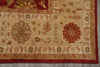 Load image into Gallery viewer, 8.9 x 11.9 Zigler Rug Coral Red With Gold Handmade Rug #5071