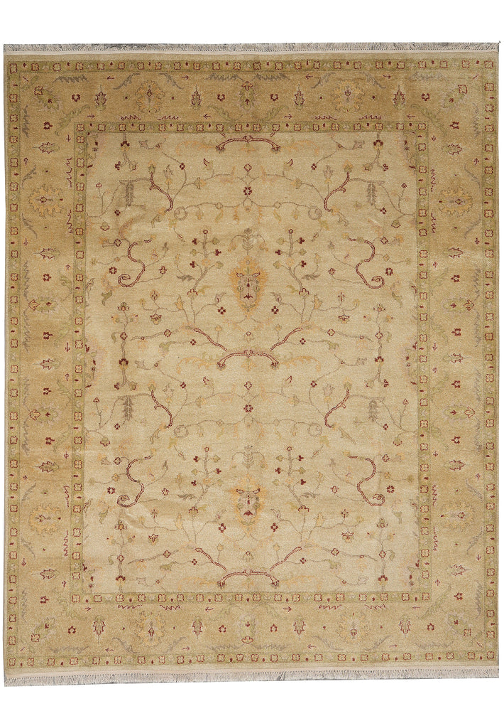 8 x 10 Chobi Peshawar Rug Warm Neutrals
