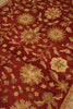 Load image into Gallery viewer, 8.9 x 11.9 Zigler Rug Coral Red With Gold Handmade Rug #5071