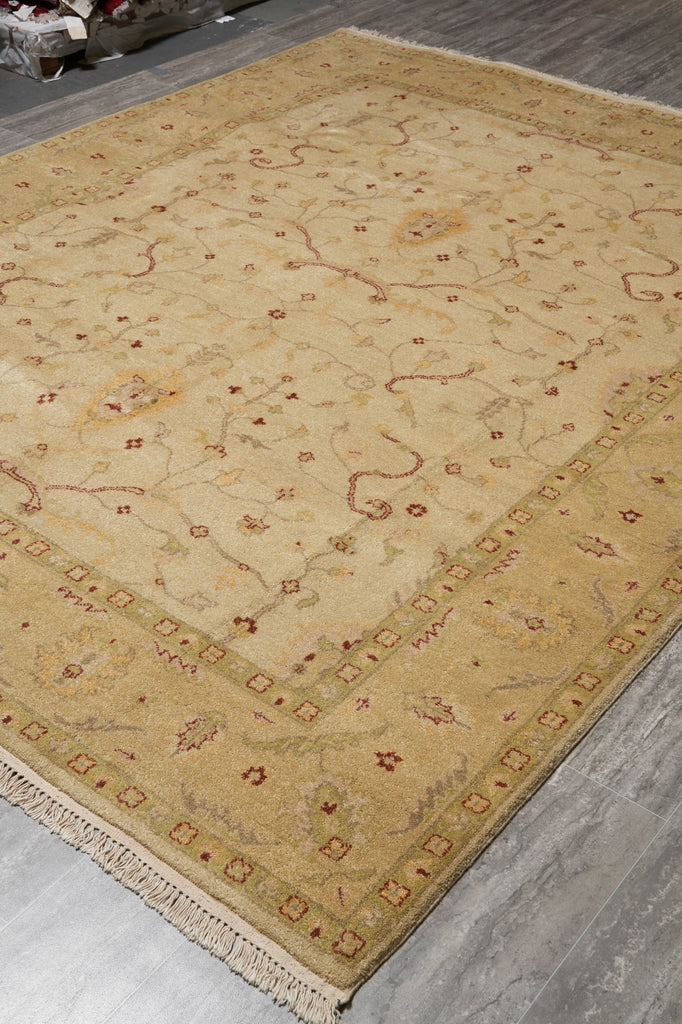 8 x 10 Chobi Peshawar Rug Warm Neutrals #PIX-19050