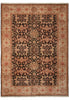 Load image into Gallery viewer, 9 x 11.8 Brown Chobi Peshawar Rug #PIX-18867