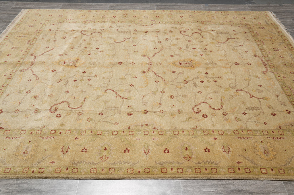 8 x 10 Chobi Peshawar Rug Warm Neutrals #PIX-19050
