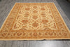 Load image into Gallery viewer, 8 x 9.6 Beige Gold Chobi Peshawar Rug #PIX-8267