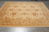 Load image into Gallery viewer, 8 x 9.6 Beige Gold Chobi Peshawar Rug #PIX-8267