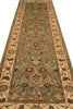 Load image into Gallery viewer, 3.8 x 11.3 Handmade Chobi Peshawar Wide Runner Green #PIX-10295