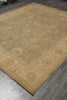 Load image into Gallery viewer, 8.3 x 9.7 Light Sage Green Gold Chobi Peshawar Rug Transitional Inventory Clearance Sale #B-77478