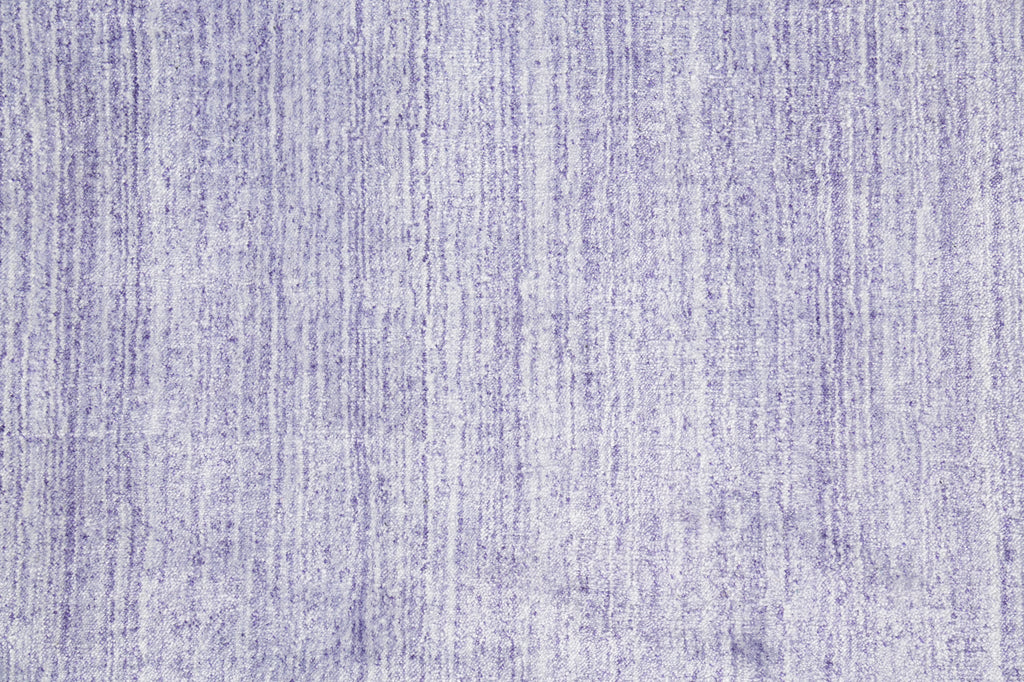 9 x 12 Plain Lavander Color Handmade Wool Rug Contemporary #F-4533