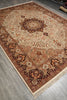 Load image into Gallery viewer, 8.6 x 11.6 Ivory Lavar Wool &amp; Silk Fine Quality Rug 18516
