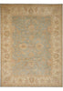 Load image into Gallery viewer, 7.9 x 10 Light Teal Blue Chobi Peshawar Rug