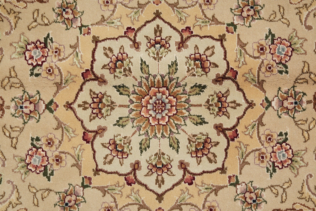 9 x 12 Wool & Silk Fine Quality Handmade Rug 18499