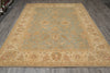 Load image into Gallery viewer, 7.9 x 10 Light Teal Blue Chobi Peshawar Rug #PIX-20351