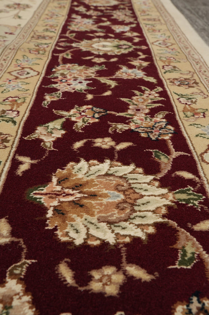 9 x 12 Wool & Silk Fine Quality Handmade Rug 18499