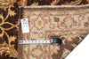 Load image into Gallery viewer, 4 x 12.3 Dark Brown Chobi Peshawar Rug Handmade Fine Ghazni Wool #F-4369