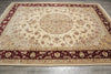Load image into Gallery viewer, 9 x 12 Wool &amp; Silk Fine Quality Handmade Rug 18499