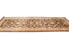 Load image into Gallery viewer, 4 x 12.3 Dark Brown Chobi Peshawar Rug Handmade Fine Ghazni Wool #F-4369