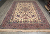 Load image into Gallery viewer, 8.7 x 12 Pre owned Persian IVORY KASHAN Rug #5036