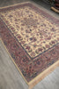 Load image into Gallery viewer, 8.7 x 12 Pre owned Persian IVORY KASHAN Rug #5036