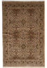 Load image into Gallery viewer, 6 x 8.7 Handmade Jaipur Rug Neutral Dense Weave Wool Pile