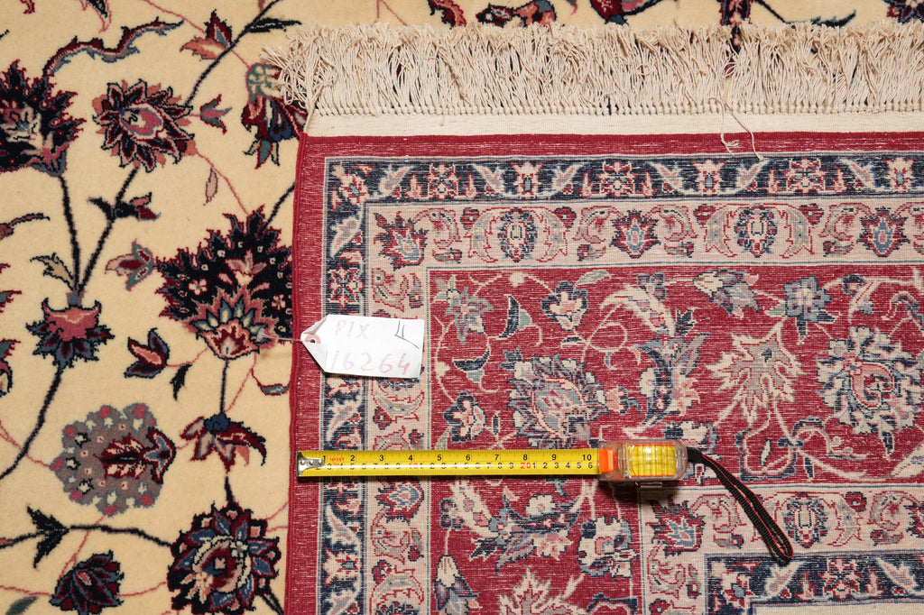 8.6 x 11.6 Fine Wool Fine Esfahan Rug 16264