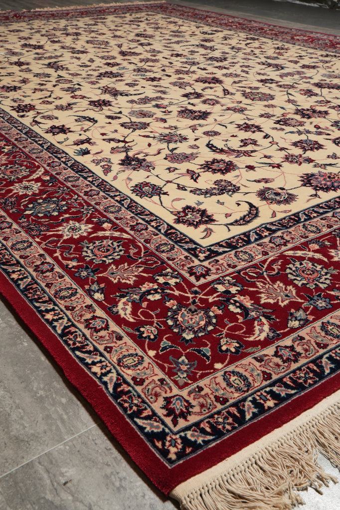 8.6 x 11.6 Fine Wool Fine Esfahan Rug 16264