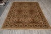 Load image into Gallery viewer, 6 x 8.7 Handmade Jaipur Rug Neutral Dense Weave Wool Pile #PIX-6797
