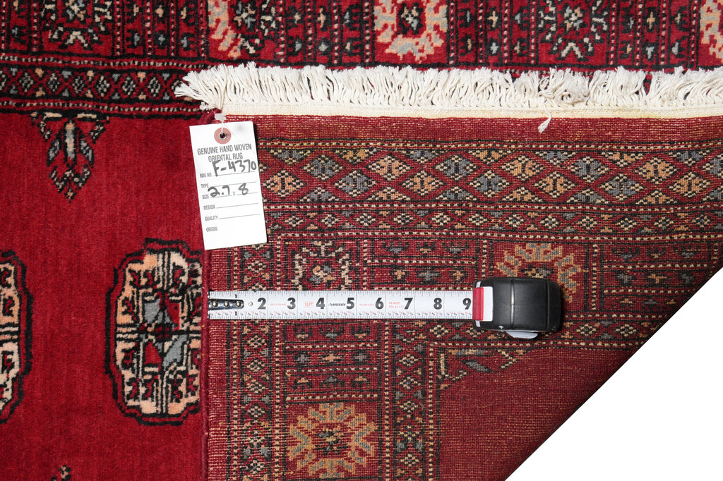 2.7 x 8 Bokhara Wool Runner Hand-knotted Pakistan ( ASK FOR SIZES ) #F-4370