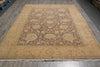 Load image into Gallery viewer, 9 x 11.4 Neutral Brown Zigler Chobi Rug Natural Wool #PIX-804-102