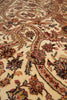 Load image into Gallery viewer, 8.5 x 11.7 Ivory High End Wool &amp; Silk Sino Tabriz Rug 17448