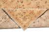 Load image into Gallery viewer, 4' x 23.3'  Handmade Chobi Peshawar Beige Gold Long Runner #B-79948