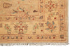 Load image into Gallery viewer, 4' x 23.3'  Handmade Chobi Peshawar Beige Gold Long Runner #B-79948