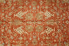 Load image into Gallery viewer, 8 x 9.9 Antique Coral Quality Wool Handmade Rug #5079